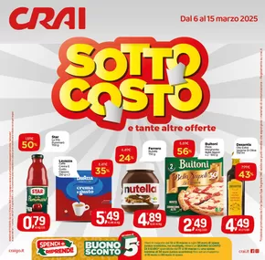 Volantino Crai a Codevigo | Sottocosto  | 6/3/2025 - 15/3/2025