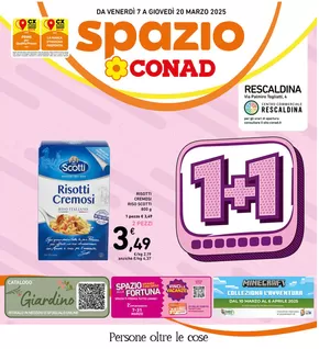 Volantino Spazio Conad a Rescaldina | 1+1 | 7/3/2025 - 20/3/2025