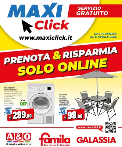 Volantino Famila a Castelfranco Emilia | MaxiClick | 10/3/2025 - 6/4/2025