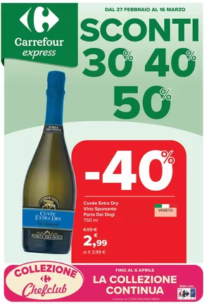 Volantino Carrefour Express a Fornovo di Taro | Sconti 30%40%50% | 27/2/2025 - 16/3/2025