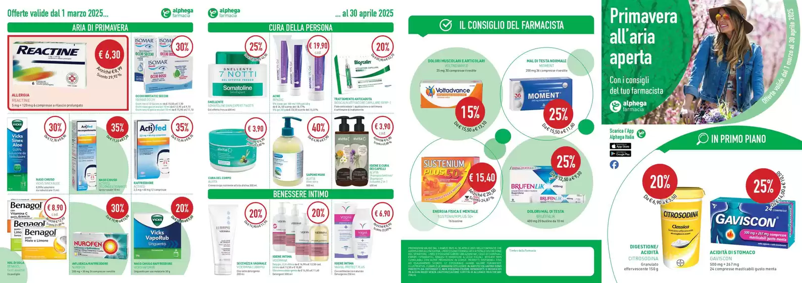 Volantino Alphega Farmacia a Cellara | Offerte | 1/3/2025 - 30/4/2025