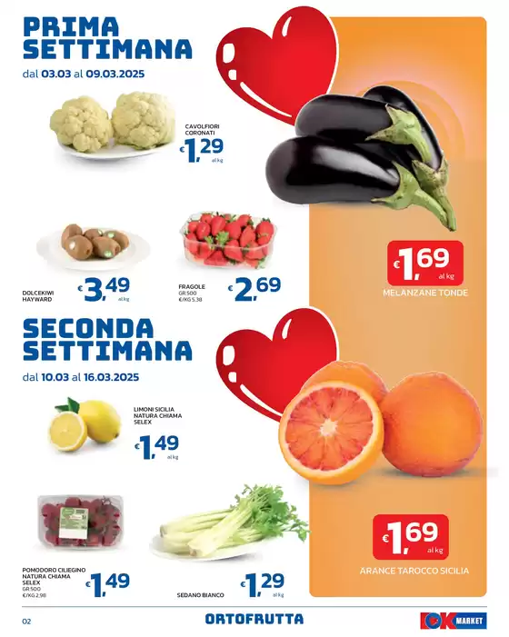 Volantino Ok Market a Savona | Super risparmio | 3/3/2025 - 16/3/2025