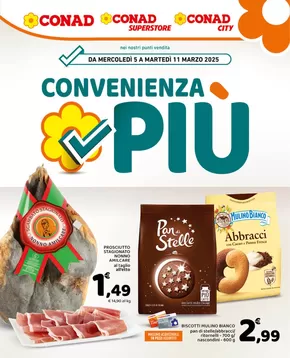 Volantino Conad a Roma | Convenienza Più | 5/3/2025 - 11/3/2025