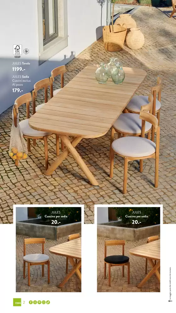 Volantino Casa a Imperia | Collezione giardino 2025 | 3/3/2025 - 30/9/2025