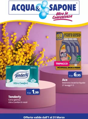 Volantino Acqua & Sapone a Galliera Veneta | Offerte valide dall'1 al 31 Marzo | 3/3/2025 - 31/3/2025