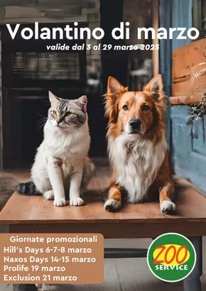 Volantino Zoo Service a Bagheria | Volantino di marzo  | 3/3/2025 - 29/3/2025