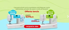 Offerte di Elettronica a Putignano | Offerta lancio in Necchi | 3/3/2025 - 31/3/2025