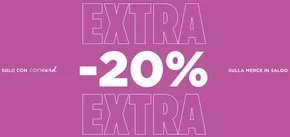 Volantino Coin a Livorno | Extra -20% | 3/3/2025 - 31/3/2025