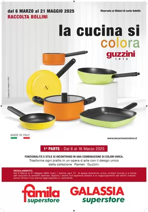 Volantino Famila Superstore a Cerea | La cucina si colora | 6/3/2025 - 16/3/2025