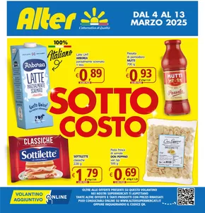 Offerte di Discount a Giovinazzo | Sotto costo in Alter Discount | 4/3/2025 - 13/3/2025