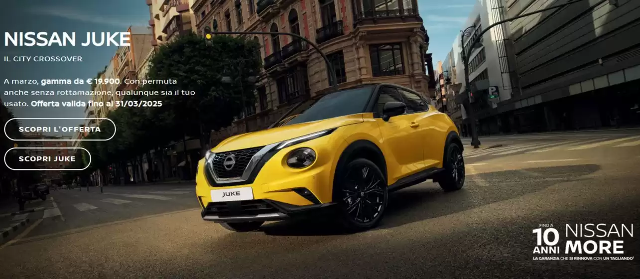 Volantino Nissan a Rezzato | Juke | 4/3/2025 - 31/3/2025