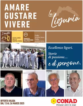 Volantino Conad a Chiavari | Amare gustare vivere | 13/3/2025 - 26/3/2025