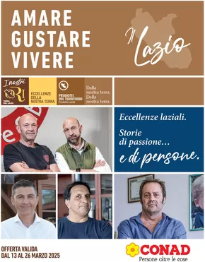 Volantino Conad City a Bracciano | Amare gustare vivere | 13/3/2025 - 26/3/2025