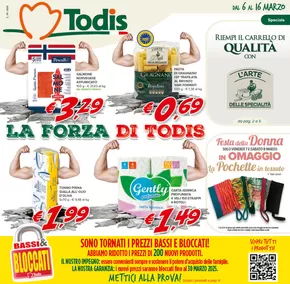 Offerte di Discount a Ceccano | Riempi il carrello di qualita in Todis | 6/3/2025 - 16/3/2025