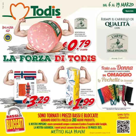 Volantino Todis a Palermo | Riempi il carrello di qualita | 6/3/2023 - 19/3/2025