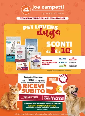 Offerte di Animali a Campi Salentina | Pet lovers day in Joe Zampetti | 4/3/2025 - 31/3/2025