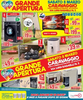 Offerte di Cura casa e corpo a Ponte San Pietro | Apertura Caravaggio! in Satur | 8/3/2025 - 4/4/2025