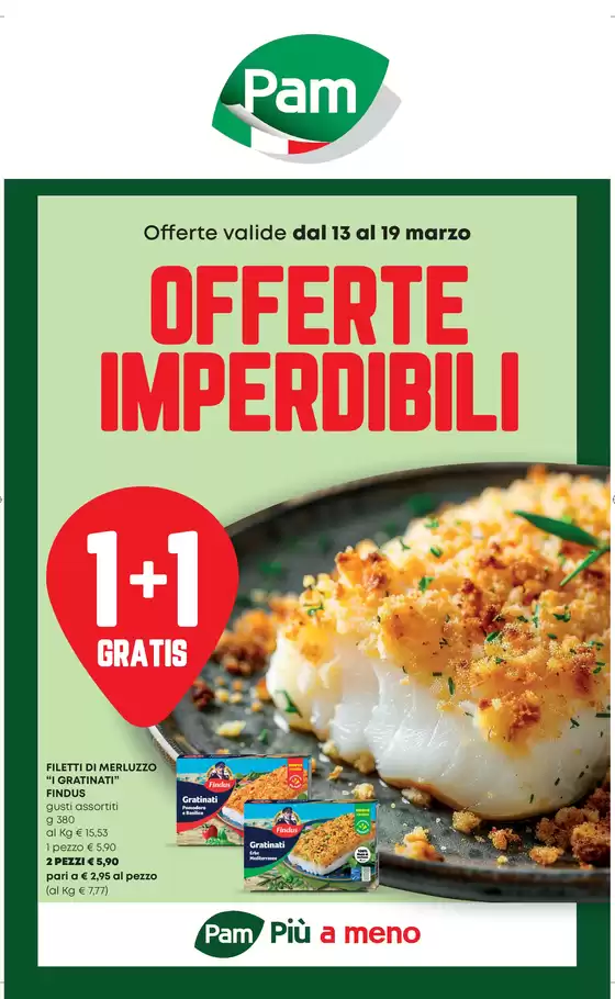 Volantino Pam a Torino | Offerte imperdibili | 13/3/2025 - 19/3/2025