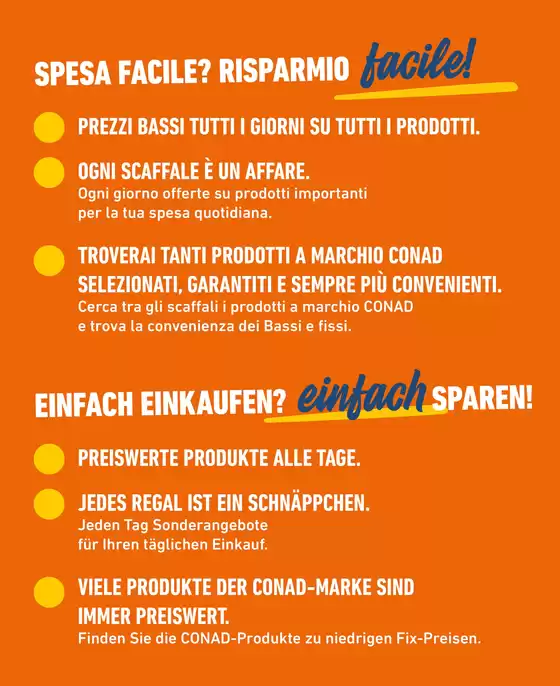 Volantino Spesa Facile a Brunico | FACILE è niedrigen preis auf jeden preis | 13/3/2025 - 31/3/2025