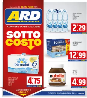 Offerte di Discount a Sant'Agata di Militello | Sottocosto in ARD Discount | 10/3/2025 - 19/3/2025