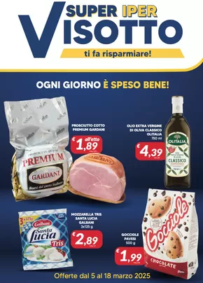 Volantino Supermercati Visotto a Talmassons | Ogni giorno e speso bene! | 5/3/2025 - 18/3/2025