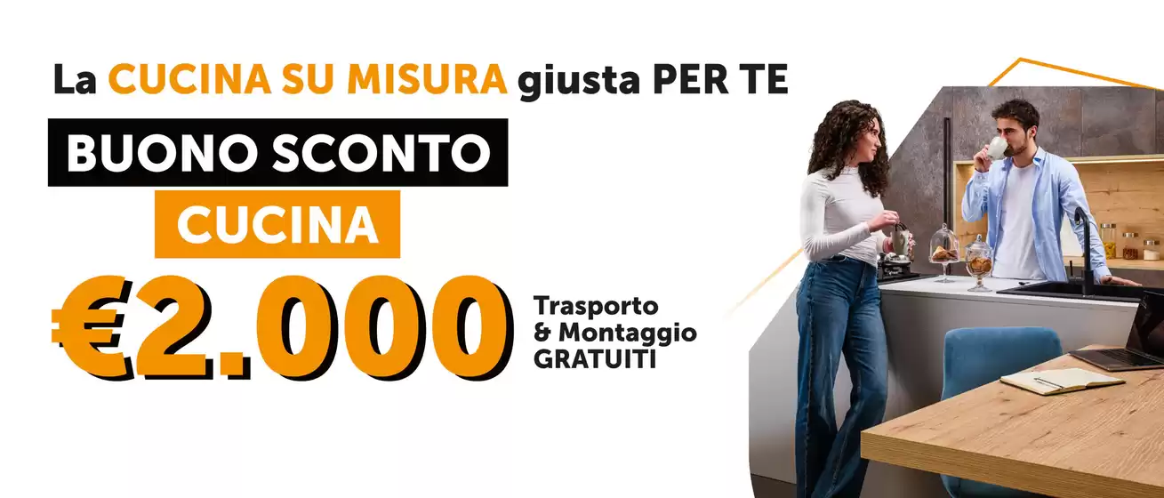 Volantino CasaTua a Torri di Quartesolo | Buono sconto cucina | 5/3/2025 - 15/3/2025