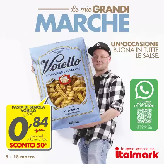 Volantino Italmark a Sarezzo | Le mie grandi marche | 5/3/2025 - 18/3/2025