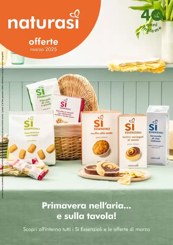 Volantino NaturaSì a Chieri | Offerte marzo 2025 | 1/3/2025 - 31/3/2025