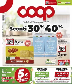 Volantino Coop a Piadena Drizzona | Sconti 30% 40% | 6/3/2025 - 19/3/2025