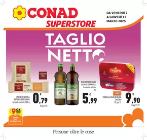 Volantino Conad Superstore a Lecce | TAGLIO NETTO | 7/3/2025 - 13/3/2025