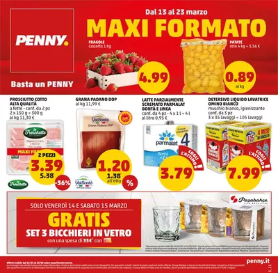 Offerte di Discount a Pedara | Maxi formato in PENNY | 13/3/2025 - 23/3/2025