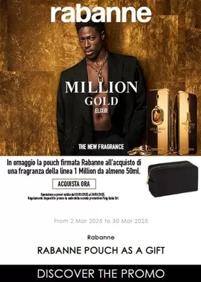 Offerte di Cura casa e corpo a Cinquefrondi | Million Gold in Sensation Profumerie | 5/3/2025 - 30/3/2025