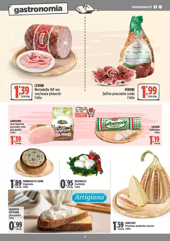 Volantino Supermercati Rossotono Easy a Biccari | Marzo pazzo | 6/3/2025 - 15/3/2025