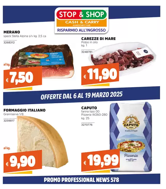 Volantino Stop e Shop a Sava | Offerte dal 6 al 19 marzo | 6/3/2025 - 19/3/2025