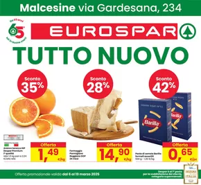 Volantino Eurospar a Rovereto | Tutto nuovo | 6/3/2025 - 19/3/2025