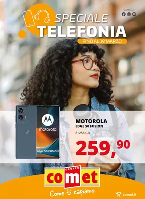 Volantino Comet a Bologna | Speciale Telefonia! | 6/3/2025 - 19/3/2025