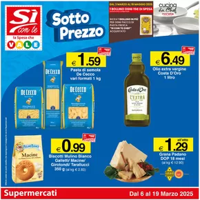 Offerte di Iper e super a Castel di Lama | Sotto Prezzo in Si con te supermercati | 6/3/2025 - 19/3/2025