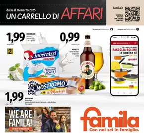 Volantino Famila a Teolo | Un carrello di affari | 6/3/2025 - 16/3/2025