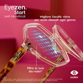 Offerte di Sport e Moda a Lovere | Lenti monofocali Eyezen Start! in VisionOttica | 6/3/2025 - 10/4/2025