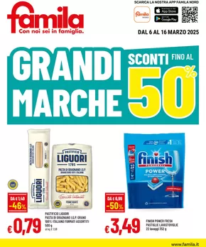 Offerte di Iper e super a Lugagnano | Grandi marche in Famila | 6/3/2025 - 16/3/2025