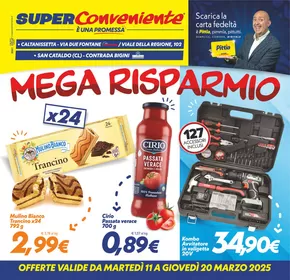 Offerte di Iper e super a Caltanissetta | Mega risparmio in SuperConveniente | 11/3/2025 - 20/3/2025