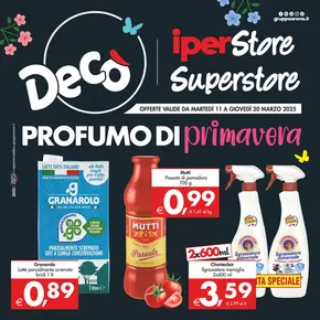 Offerte di Iper e super a Bronte | Profumo di primavera. in Decò | 11/3/2025 - 20/3/2025