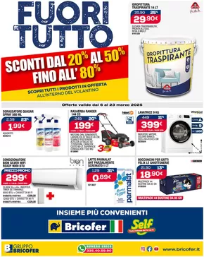 Offerte di Bricolage a Portomaggiore | Fuori tutto in Bricofer | 6/3/2025 - 23/3/2025