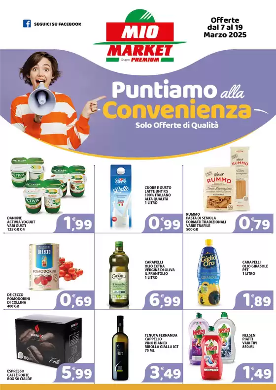 Volantino Mio Market a Campobasso | Puntiamo alla convenienza | 7/3/2025 - 19/3/2025