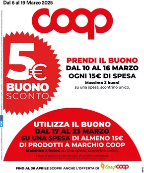 Offerte di Iper e super a Asiago | Offerte per te in Coop | 6/3/2025 - 19/3/2025