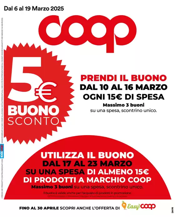 Volantino Coop a Noceto | Offerte per te | 6/3/2025 - 19/3/2025