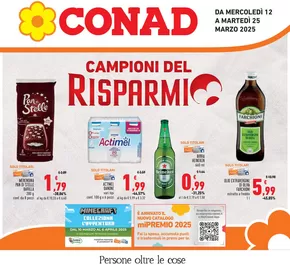 Offerte di Iper e super a San Cesareo | Campioni del risparmio in Conad | 12/3/2025 - 25/3/2025