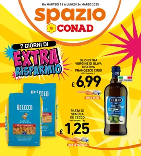 Volantino Spazio Conad | 7 Giorni di Extra Risparmio | 18/3/2025 - 24/3/2025
