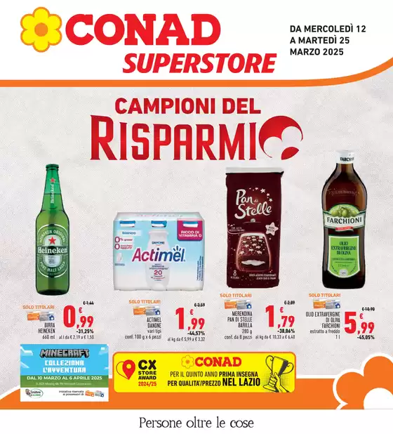 Volantino Conad Superstore a Bracciano | Campioni del risparmio | 12/3/2025 - 25/3/2025