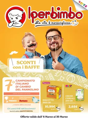 Offerte di Infanzia e giochi a Telese Terme | Sconti con i baffi in Iperbimbo | 8/3/2025 - 30/3/2025